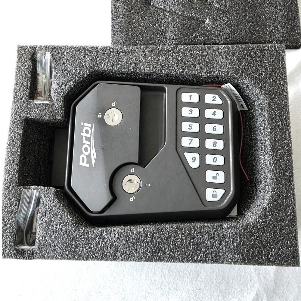 Porbi JD-RV1 RV Keyless Entry Door‎ Lock Remote Keypad Waterproof Black NEW
